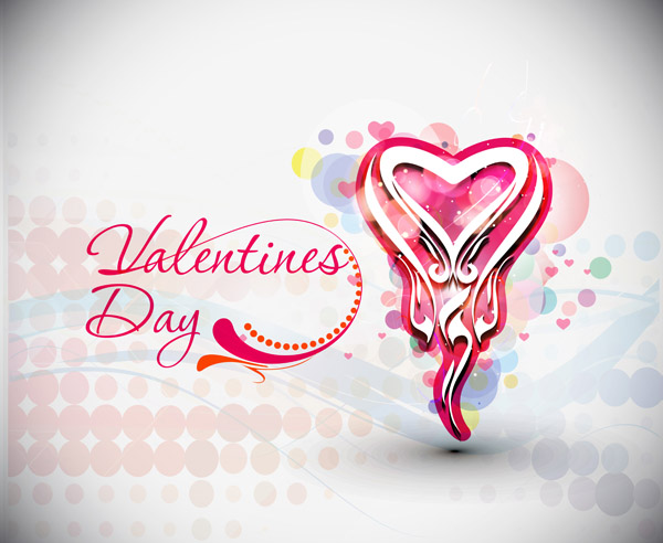 free vector Symphony valentine day decorations vector